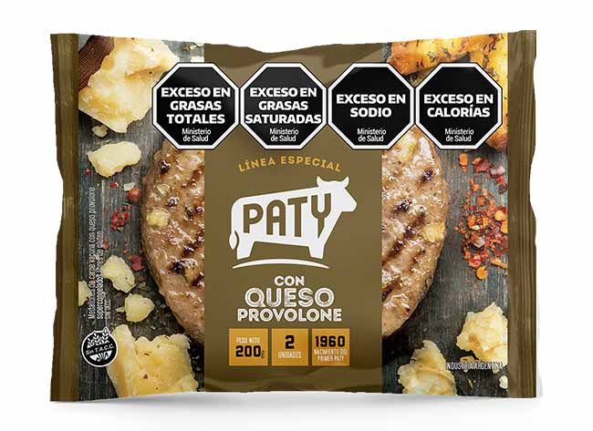 Paty Línea Especial con Queso Provolone